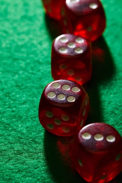 Live dealer rolling three dice at a Lightning Dice table on setiagaming